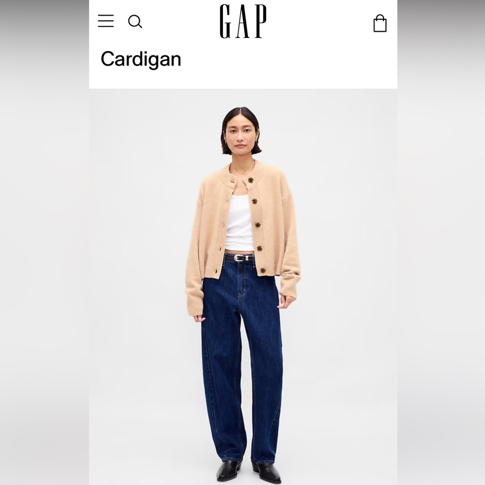 Gap oversized chunky cardigan - Picture 3 of 5